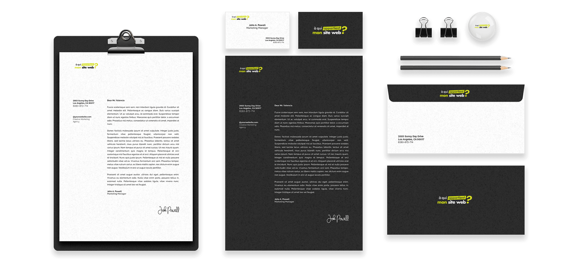 Planche de branding